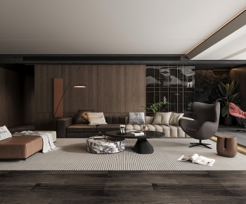 Modern A Living Room-ID:199266919