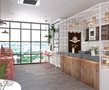 Nordic Style Milk Tea Shop-ID:210529096