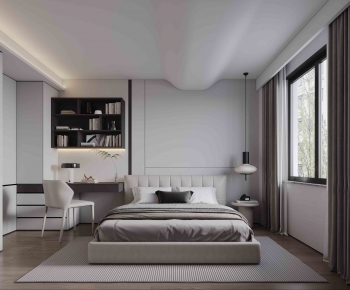 Modern Bedroom-ID:964895965