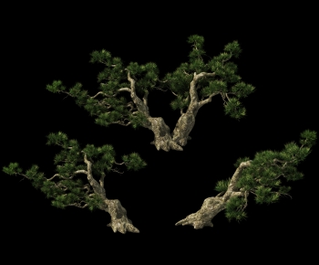 New Chinese Style Tree-ID:718888048