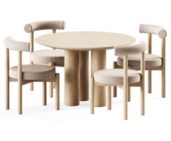 Modern Dining Table And Chairs-ID:896076926