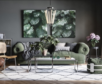 Nordic Style A Sofa For Two-ID:617311004