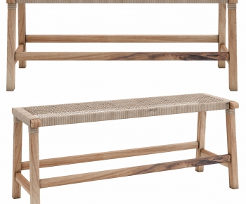 Wabi-sabi Style Bench-ID:279486893