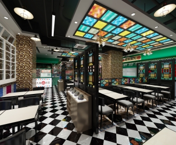 Industrial Style Restaurant-ID:355295908