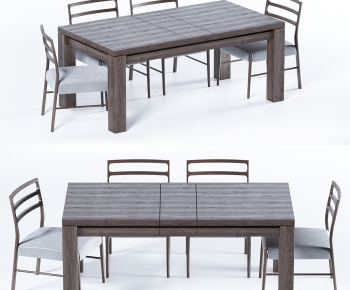 Modern Dining Table And Chairs-ID:223165995