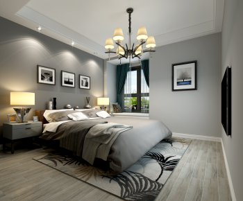 Nordic Style Bedroom-ID:675208093