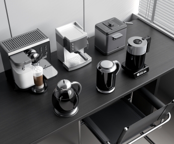 Modern Kitchen Electric Coffee Machine-ID:871066097