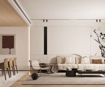 Modern A Living Room-ID:261848935