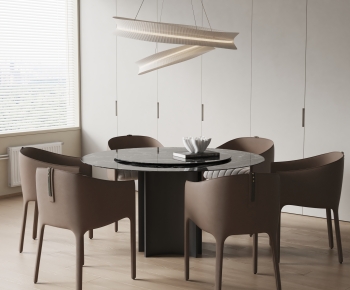 Modern Dining Table And Chairs-ID:725333931