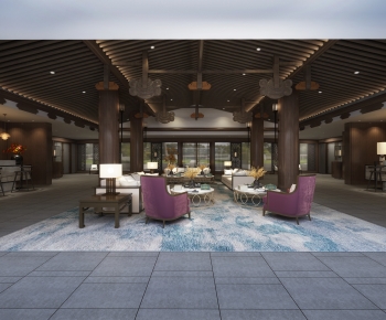 Chinese Style Lobby Hall-ID:289392957