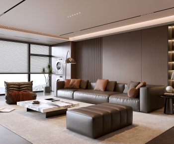 Modern A Living Room-ID:351995945