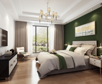 Nordic Style Bedroom-ID:611473087