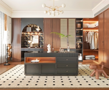 French Style Clothes Storage Area-ID:430969958