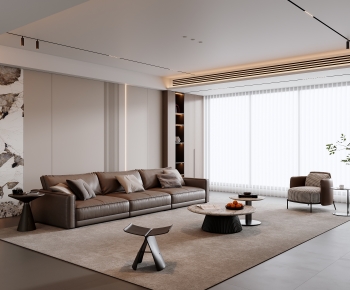 Modern A Living Room-ID:688797002