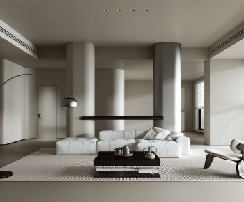 Modern A Living Room-ID:151896003