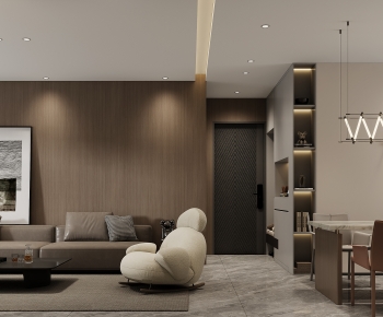 Modern A Living Room-ID:617748021