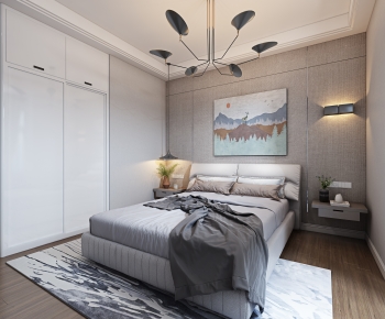 Modern Bedroom-ID:369371891