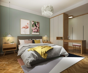 Nordic Style Bedroom-ID:303426037