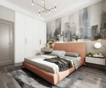 Nordic Style Bedroom-ID:167820595