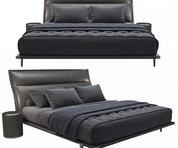 Modern Double Bed-ID:485972884