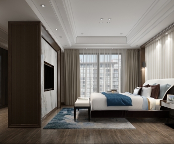 New Chinese Style Bedroom-ID:580915933