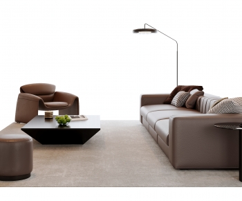 Modern Three-seat Sofa-ID:718014968