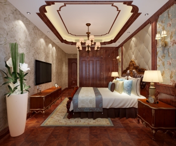 American Style Bedroom-ID:978797913