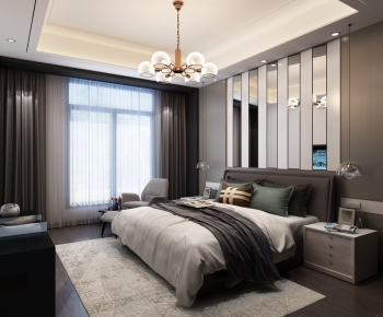 Post Modern Style Bedroom-ID:121495015