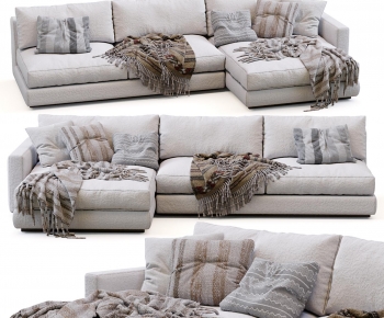 Wabi-sabi Style Corner Sofa-ID:662879938