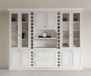 American Style Wine Cabinet-ID:437027934