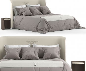 Modern Double Bed-ID:895124914