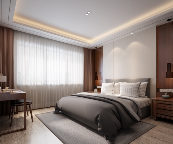 Modern Bedroom-ID:608850005