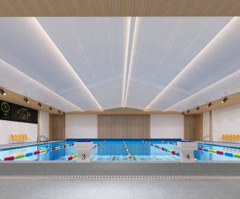 Modern Swimming Pool-ID:432013031