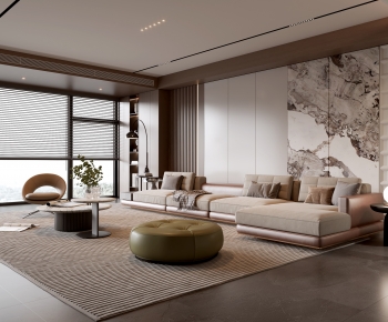 Modern A Living Room-ID:525852927