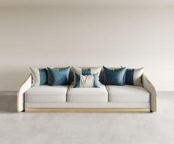 Modern Three-seat Sofa-ID:769639026