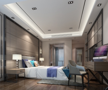 Modern Bedroom-ID:709382064