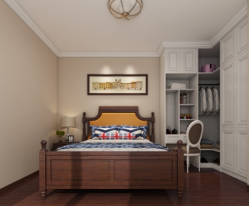 American Style Bedroom-ID:496740107