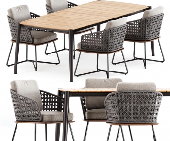 Modern Dining Table And Chairs-ID:795382982