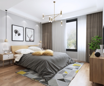 Nordic Style Bedroom-ID:537275086