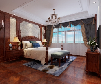 American Style Bedroom-ID:433159112