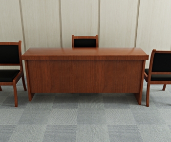 New Chinese Style Office Desk And Chair-ID:812026983