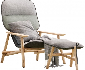 Wabi-sabi Style Lounge Chair-ID:549073935