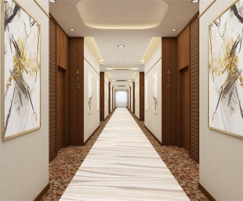 New Chinese Style Corridor-ID:468153951