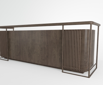 New Chinese Style Reception Desk-ID:901602037