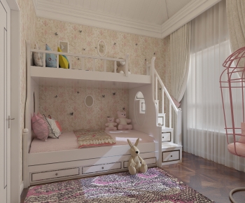 American Style Girl's Room Daughter's Room-ID:662125118