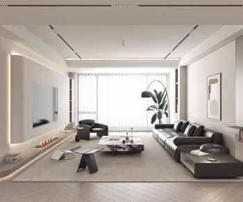 Modern A Living Room-ID:227780108