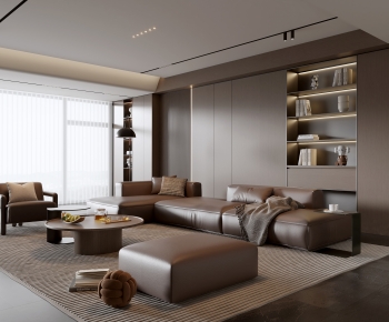 Modern A Living Room-ID:907452118