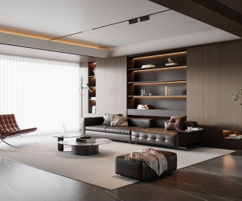 Modern A Living Room-ID:714243895