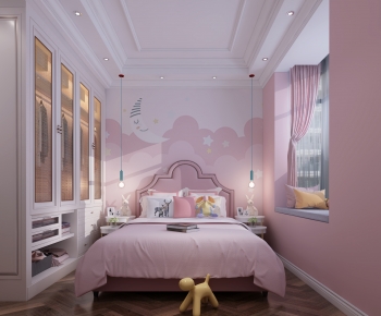 American Style Girl's Room Daughter's Room-ID:294819124