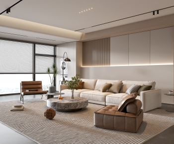 Modern A Living Room-ID:206964973